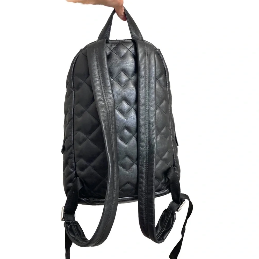 Marc by Marc jacobs domo rider quilted black leather backpack revolve